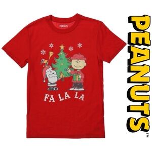 Peanuts Christmas ‘Fa La La’ Unisex Graphic Tee